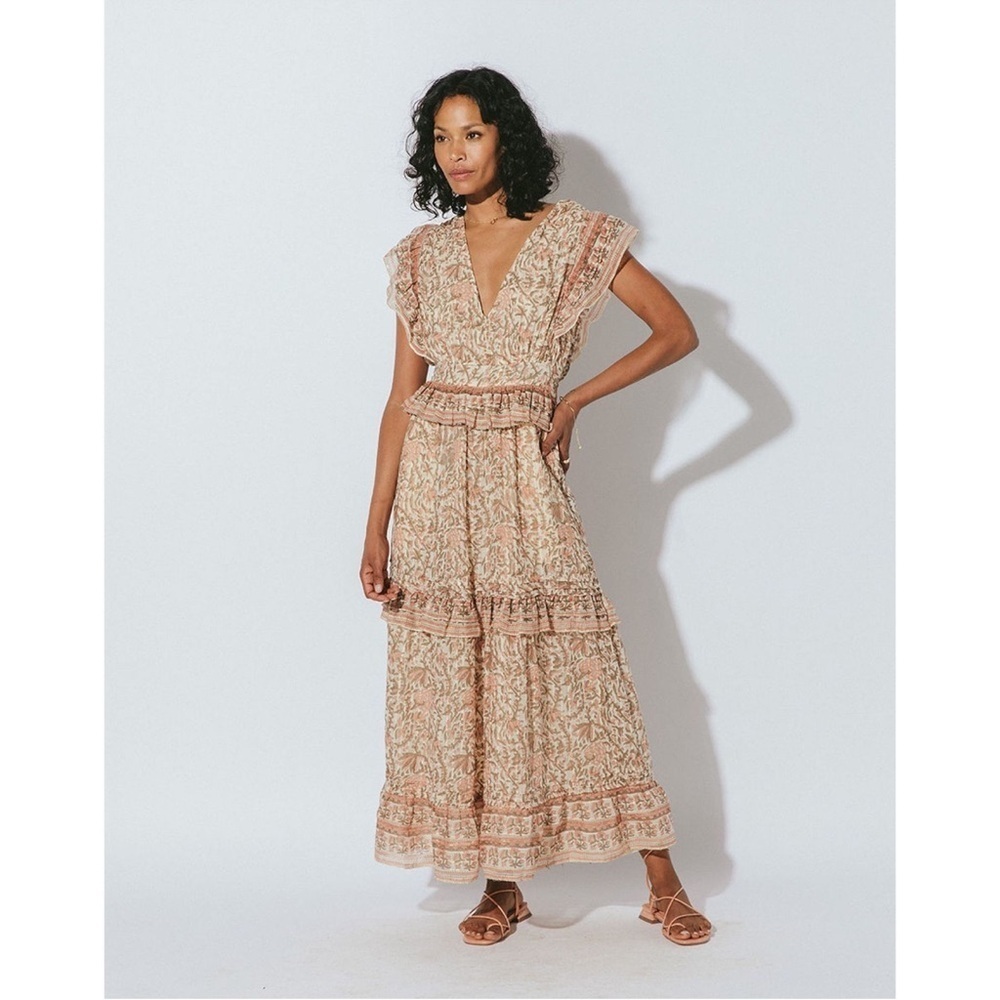 Cherie Ankle Dress in Zinnia Print
CLEOBELLA